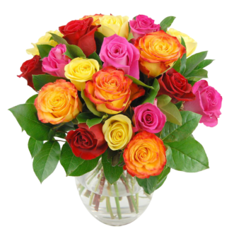 25 colorful roses | Flower Delivery Reutov